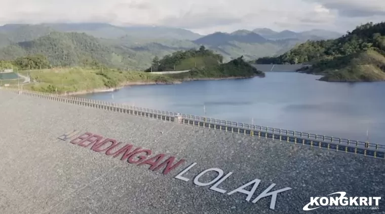 Bendungan Lolak yang terletak di Kabupaten Bolaang Mongondow provinsi Sulawesi Utara