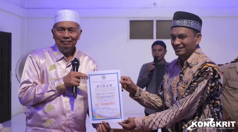 Bupati Hamsuardi Pimpin Kunjungan Pertama Safari Ramadhan (TSR) di Masjid Jami' Al Muhajirin Sakato Jaya Sungai Aur