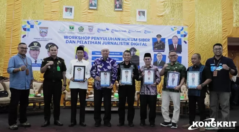 Bupati Pasbar Hadiri Pelatihan Workshop Penyuluhan Hukum Siber dan Pelatihan Jurnalistik Digital