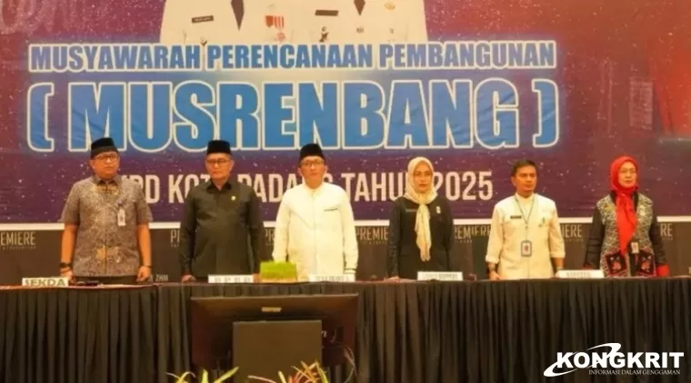 Hendri Septa Buka Musrenbang RKPD Kota Padang tahun 2025, Fokus Peningkatan Infrastruktur dan Destinasi Berkelanjutan