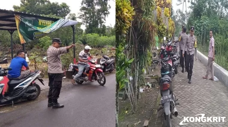 Anggota Polsek jajaran Polres Tulungagung Giatkan Patroli di sejumlah TPU
