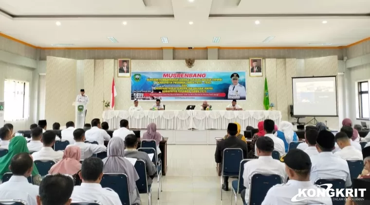 Musrenbang RPJMD dan RKPD 2025, Bupati Pasaman Tegaskan Pembangunan Butuh Waktu dan Proses serta Kerja Keras
