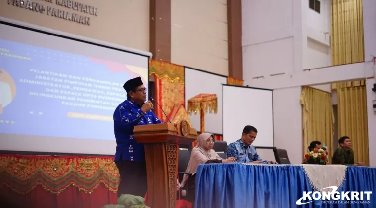 Sebanyak 42 Pejabat dilantik Suhatri Bur, Zahirman kembali Jabat Kadis Kominfo Padang Pariaman