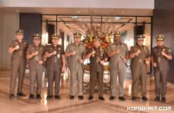 Bupati Dharmasraya Dorong Profesionalisme pada HUT Ke-78 Satpol-PP dan Ke-62 Satlinmas
