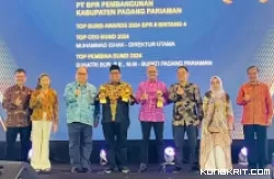 Bupati Padang Pariaman Kembali Dinobatkan Sebagai Top Pembina BUMD Tahun 2024