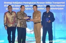 Hadiri Mapping Badan Kebijakan Transportasi, Ekos Albar Atasi Kemacetan Padang, Bypass Jadi Solusi Jitu!