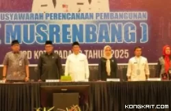 Hendri Septa Buka Musrenbang RKPD Kota Padang tahun 2025, Fokus Peningkatan Infrastruktur dan Destinasi Berkelanjutan