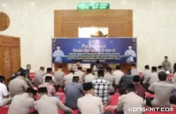 Polres Tulungagung menggelar peringatan Nuzulul Quran di Masjid Al Hafizh