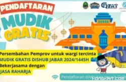 Segera Daftar! Kemenhub Buka Kuota Mudik Gratis Lebaran 2024, Cek Syarat dan Cara Daftarnya! (Foto : Dok. Istimewa)