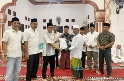 Tim IV Safari Ramadhan Pasbar Kunjungi Masjid Ussisa Alat-Taqwa Durian Tigo Batang