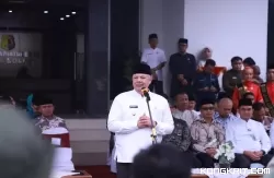 Wako Solok Pimpin Apel Gabungan Sambut Bulan Suci Ramadhan dan Raih Piala Adipura