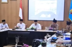 Wali Kota dan Wakil Wali Kota Solok Sambut Tim Penilai Tahap II Penghargaan Pembangunan Daerah