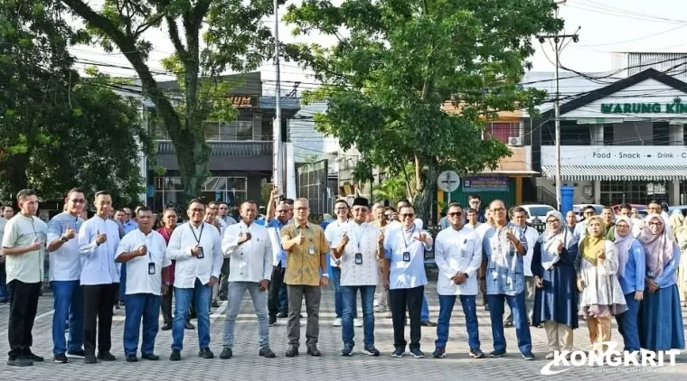 Perumda AM Padang Gelar Apel Pasca Cuti Idul Fitri 1445 H, Dirut: Silahkan Kembali Bekerja Seperti Biasa