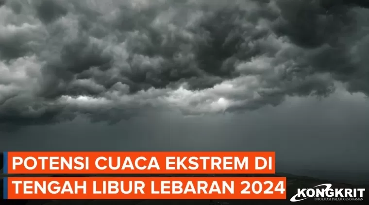 Ilustrasi cuaca buruk. (Foto: YouTube Kompascom Reporter on Location)