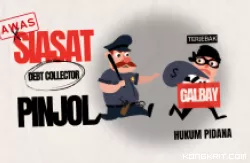 Awas! Siasat DC Pinjol Agar Nasabah Terjebak Galbay dan Kena Pidana, Wajib Tahu! (Foto : Canva, Dok. Kongkrit.com)