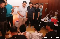 Pabrik narkoba di Semarang. (Foto: Detik.com)