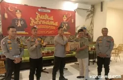 Kapolres Tulungagung Perkuat Sinergitas dengan Insan Pers Lewat Buka Puasa Bersama