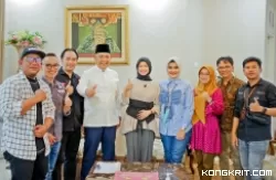 Kemenkominfo RI Temui Bupati Solok, Bahas Kemajuan Kabupaten Solok dibawah Kepemimpinan Epyardi Asda