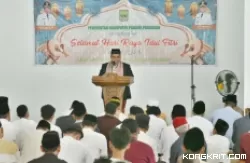 Pemkab Adakan Shalat Idul Fitri 1445 H di Masjid Raya Padang Pariaman, Diikuti oleh Ribuan Jamaah