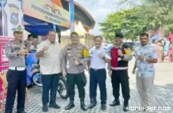 Sekda Kota Pariaman dan Kapolres Berikan Dukungan pada Petugas Pengamanan Lebaran