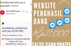 Ilustrasi Website Penghasil Uang Earnably (foto: Youtuber Naufal354/Canva)