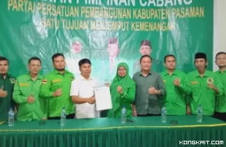 Ardinol Bismi Mendaftar ke PPP dan Nyatakan Serius Serta Siap Memimpin Kabupaten Pasaman