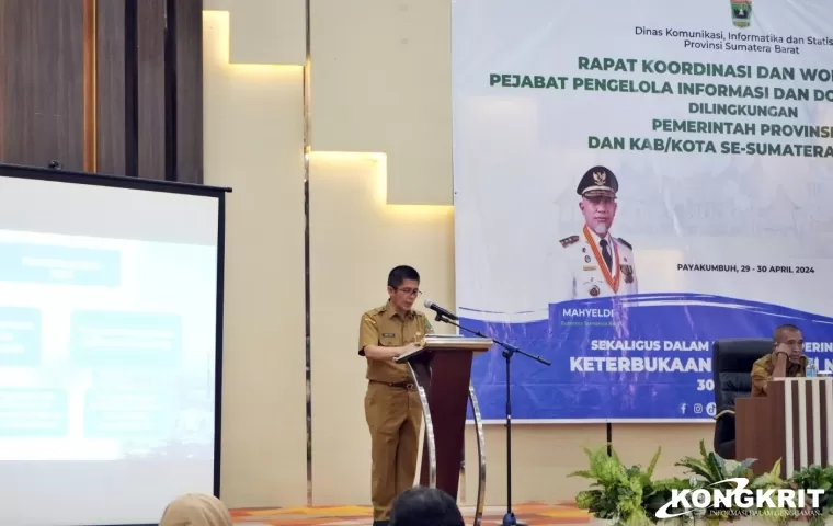 Diskominfotik Sumbar Gelar Rakor dan Workshop PPID untuk Tingkatkan Kualitas Keterbukaan Informasi