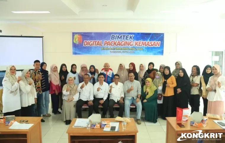 DPKUKM Kota Solok Gelar Bimtek Digitalisasi Packing Produk untuk UMKM