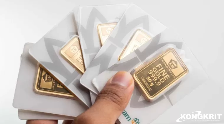 Harga Emas Antam 08 Mei 2024, Turun Tipis. (Foto : Dok. Istimewa)
