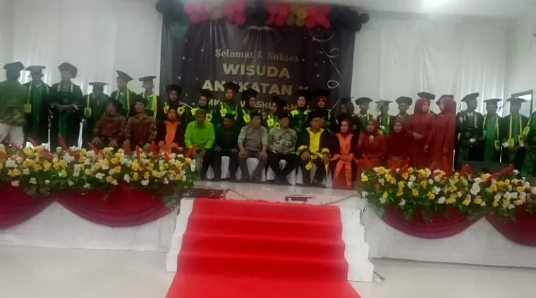 SMKS Al Washliyah 13 Kota Tebingtinggi Gelar Wisuda 134 Siswa