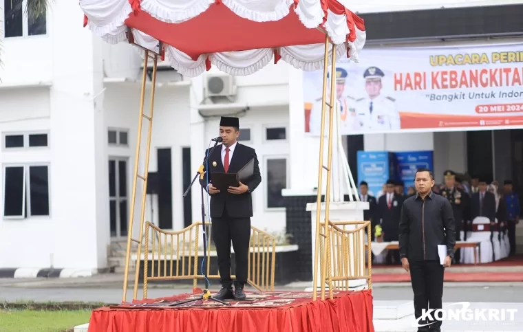 Upacara Bendera Peringatan Hari Kebangkitan Nasional Ke-116 Dipimpin oleh Wawako