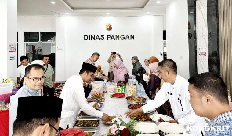 Wako dan Wawako Hadiri Acara Halal Bihalal Dinas Perkim dan Dinas Pangan Kota Solok