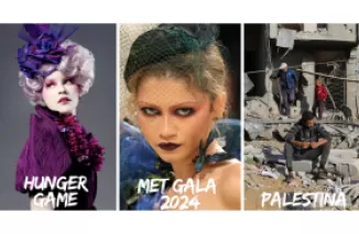 Met Gala 2024, Wajah Asli The Hunger Game di Dunia Nyata. (Foto ; Dok. Kongkrit.com)