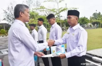 Sebanyak 67 CPNS, PNS, dan PPPK Pemko Pariaman Dilantik dan Diambil Sumpahnya oleh Roberia