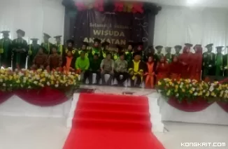 SMKS Al Washliyah 13 Kota Tebingtinggi Gelar Wisuda 134 Siswa