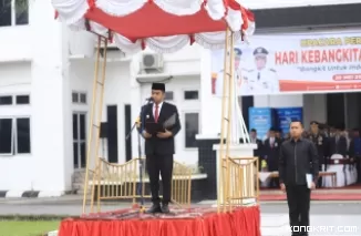 Upacara Bendera Peringatan Hari Kebangkitan Nasional Ke-116 Dipimpin oleh Wawako