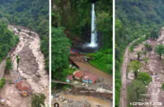 Update Kondisi Terkini Pasca Banjir Lahar Sumatera Barat, 41 Orang Meninggal Dunia, Puluhan Rumah Rusak. (Foto : Instagram @beni_ftr)