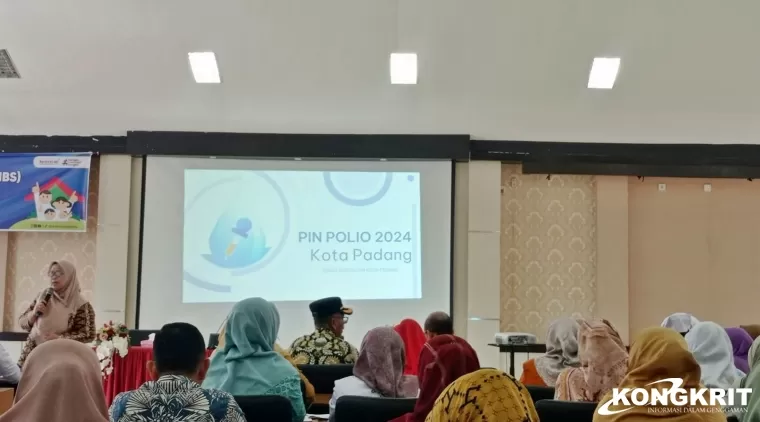Dinkes Padang Gelar Sosialisasi PIN Polio 2024 Putaran Kedua, Targetkan 95 Persen  Anak Terlindungi