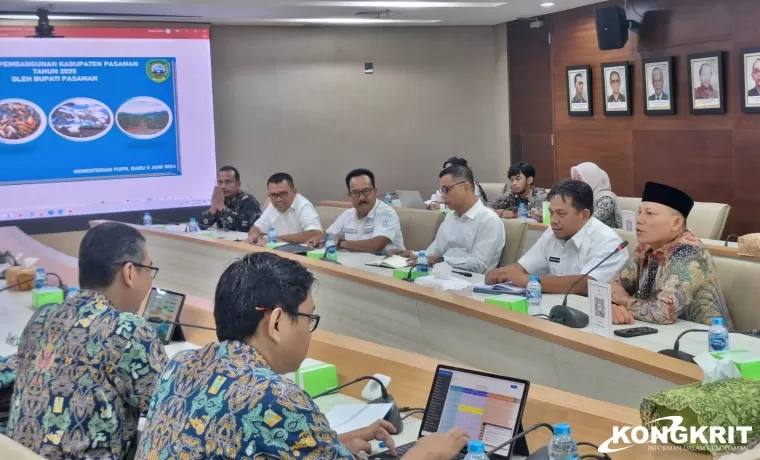 Genjot Percepatan Pembangunan Bupati Pasaman Audiensi ke PUPR dan BAPPENAS di Jakarta