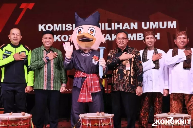 KPU Payakumbuh Luncurkan Tahapan dan Maskot Pilkada 2024, Pemko Beri Dukungan Penuh