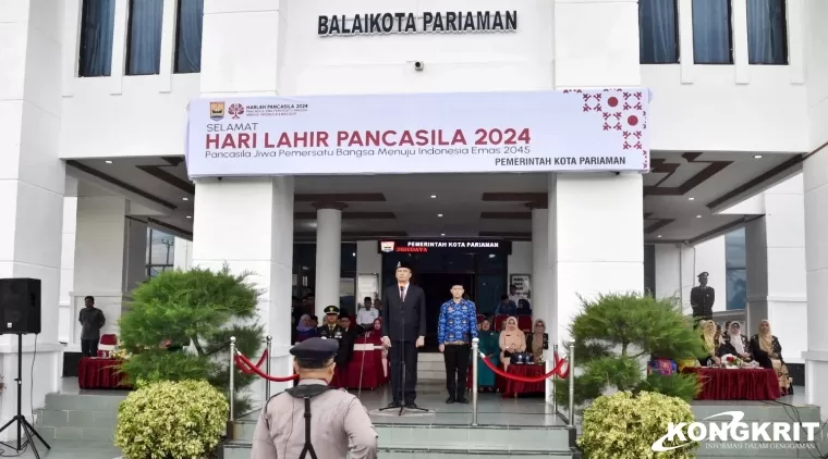 Roberia Pimpin Upacara Peringatan Harlah Pancasila 2024, Bacakan Pidato Kepala BPIP RI