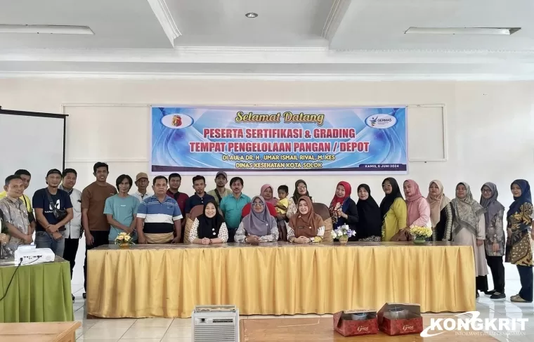 Tingkatkan Keamanan, Dinkes Solok Gelar Workshop dan Sertifikasi Grading bagi Pengusaha Depot Air Minum