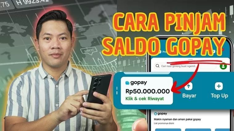 Wow! Aktivasi GoPay Pinjam Tanpa KTP dengan Limit Puluhan Juta. (Foto : Dok. Andre Tuwan)