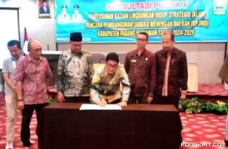 Buka Konsultasi Publik II Penyusunan KLHS, Bupati Padang Pariaman Minta Komitmen terhadap Lingkungan