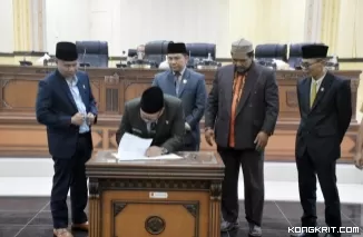 DPRD-Pemkab Agam Sepakati Ranperda Pertanggungjawaban APBD 2023 Menjadi Perda