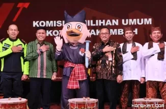 KPU Payakumbuh Luncurkan Tahapan dan Maskot Pilkada 2024, Pemko Beri Dukungan Penuh