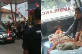 Mau Heran Tapi Konoha, Sopir Ambulans Malah Minta Maaf Usai Terjebak Rombongan Presiden! (Foto : Dok. Istimewa)