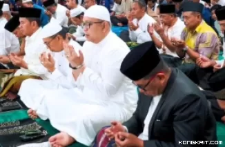 Pemko Padang Gelar Salat Idul Adha 1445 H di Masjid Ukhuwah, Balai Kota Padang