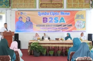 Tim Penggerak PKK Kelurahan KTK Raih Juara I pada Lomba Cipta Menu B2SA Kota Solok