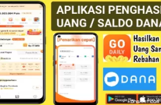 Uang Kaget Rp500.000 Per Hari! Baca Berita & Main Game di Go Daily. (Foto : Dok. Istimewa)